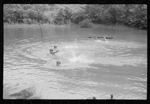 Untitled photo, possibly related to: Swimming hole, Pine Grove Mills, Pennsylvania