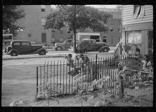 Untitled photo, possibly related to: Warm afternoon in the Negro quarter. Washington, D.C.