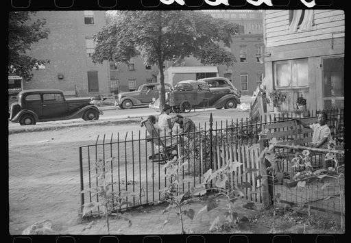 Untitled photo, possibly related to: Warm afternoon in the Negro quarter. Washington, D.C.