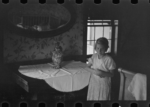 Untitled photo, possibly related to: Interior of prospective homesteader's house, Westmoreland County, Pennsylvania