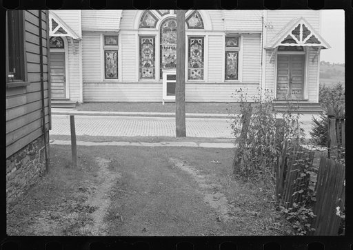Untitled photo, possibly related to: Church at Pleasant Unity, Westmoreland County, Pennsylvania