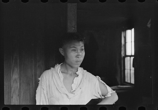 Untitled photo, possibly related to: Family of Negro sharecropper, Little Rock, Arkansas