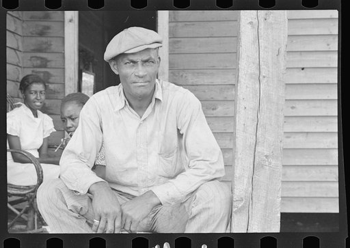 Sharecropper on Sunday, Little Rock, Arkansas