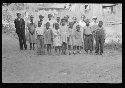 Colored children of sharecroppers, Little Rock, Arkansas