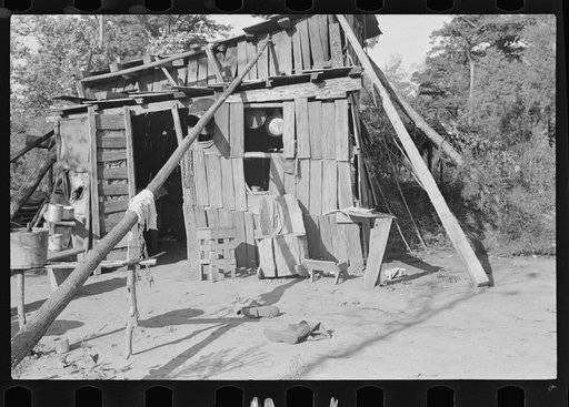 Arkansas squatter's home
