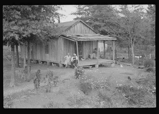Sharecropper's house optioned, Dyess Colony, Arkansas
