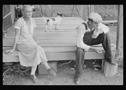 Untitled photo, possibly related to: Sharecropper's house optioned, Dyess Colony, Arkansas