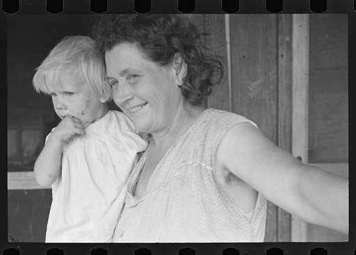 Untitled photo, possibly related to: Children of rehabilitation client, Maria plantation, Arkansas