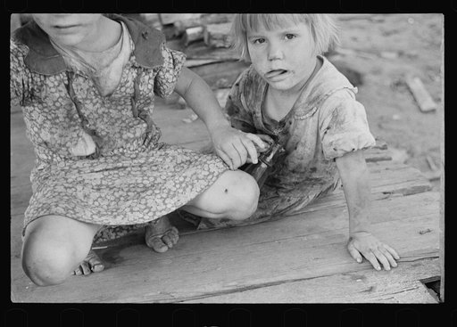 Untitled photo, possibly related to: Ozark children, Arkansas