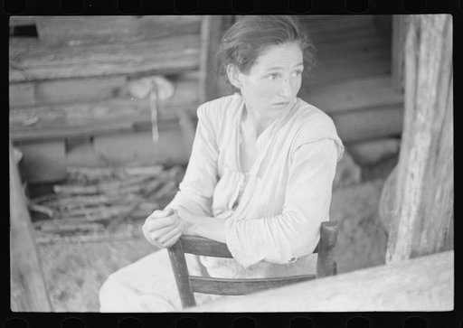 Wife of destitute mountaineer, Ozark Mountains, Arkansas