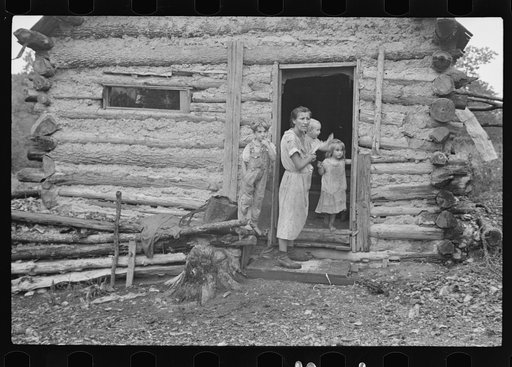 Destitute Ozark family, Arkansas