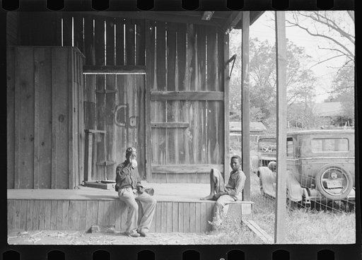 Untitled photo, possibly related to: Homeless children, Natchez, Mississippi