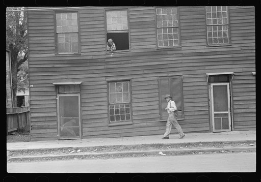 Scene in Natchez, Mississippi