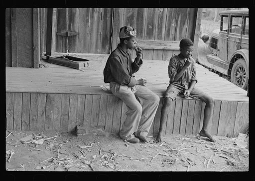Homeless children, Natchez, Mississippi