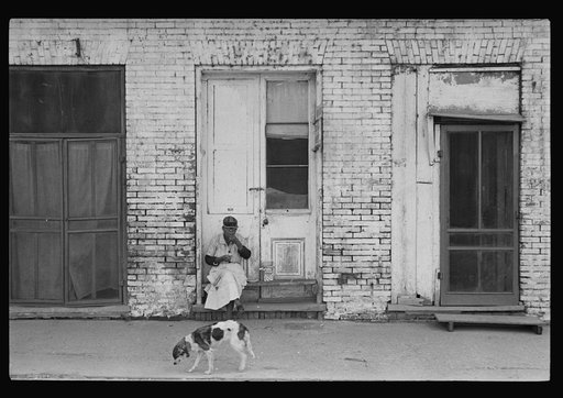Scene in lower Natchez, Mississippi
