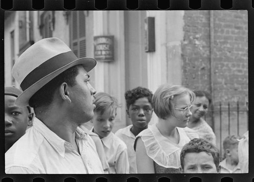 Untitled photo, possibly related to: Street scene, New Orleans, Louisiana