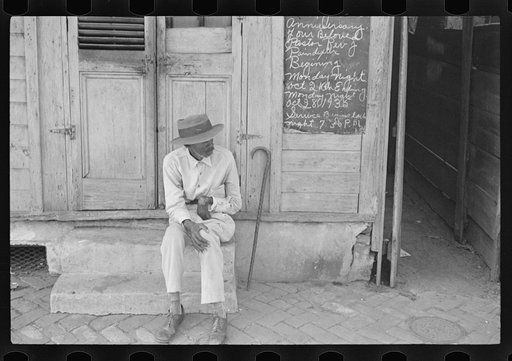 Street scene in New Orleans, Louisiana