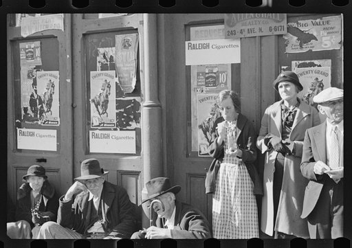 Untitled photo, possibly related to: Religious meeting, Nashville, Tennessee