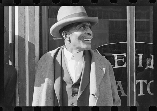Negro at religious meeting in Nashville, Tennessee