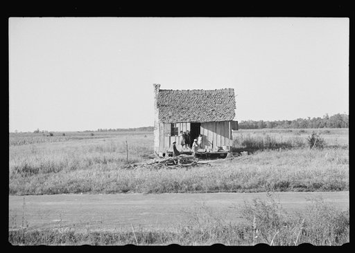 Untitled photo, possibly related to: Home of tenant farmer, Arkansas