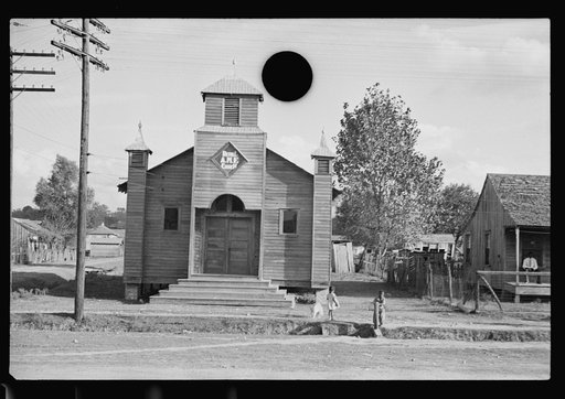 Untitled photo, possibly related to: Church at Natchez, Mississippi