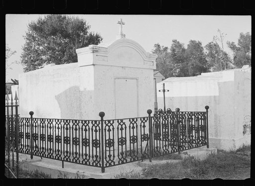 Cemetery at Pointe a la Hache, Louisiana