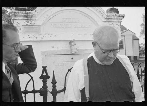Priest at Pointe a la Hache, Louisiana