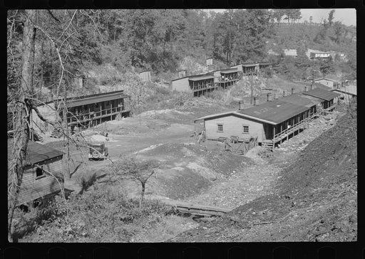 The Patch, a shanty town at Cassville, Scotts Run, West Virginia