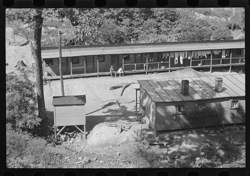 Untitled photo, possibly related to: The Patch, a shanty town at Cassville, Scotts Run, West Virginia