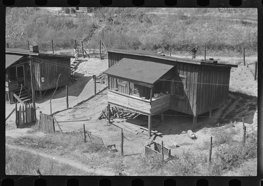 Mining shacks, Jenkins, Kentucky