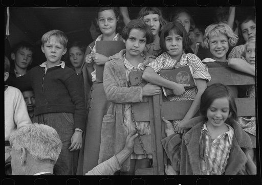 School youngsters, Red House, West Virginia