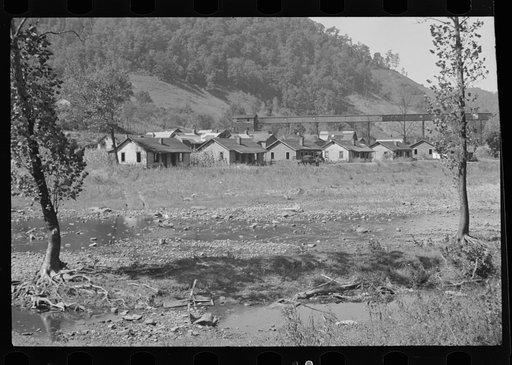 Untitled photo, possibly related to: Abandoned houses, Dobra, West Virginia