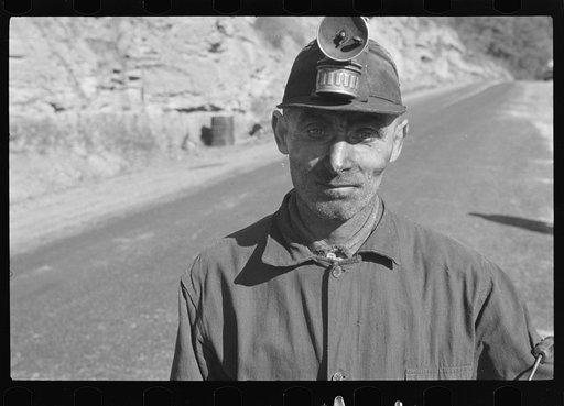 Miner at Freeze Fork, West Virginia