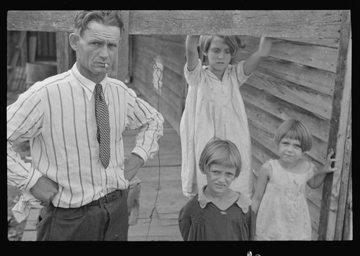 Trische family, tenant farmers, Plaquemines Parish, Louisiana