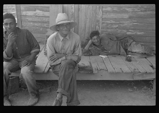 Untitled photo, possibly related to: Unemployed trapper, Plaquemines Parish, Louisiana