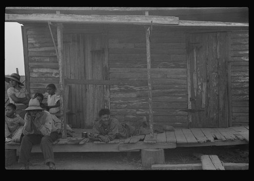 Untitled photo, possibly related to: Unemployed trapper, Plaquemines Parish, Louisiana