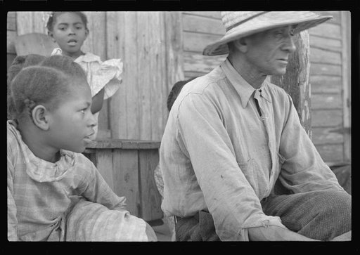 Untitled photo, possibly related to: Children of unemployed trapper, Plaquemines Parish, Louisiana