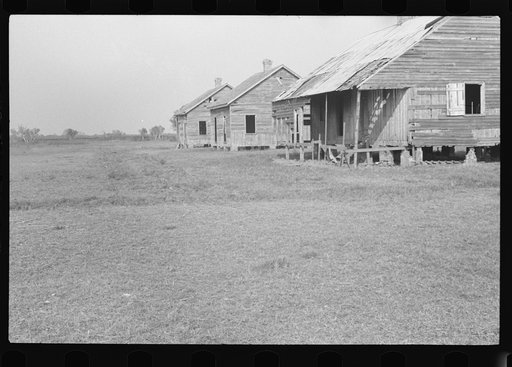 Deserted houses, Plaquemines Parish, Louisiana
