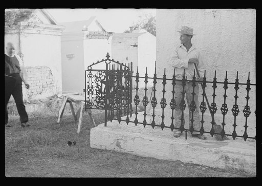 Cemetery at Pointe a la Hache, Louisiana