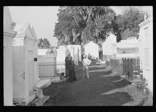 Cemetery at Pointe a la Hache, Louisiana