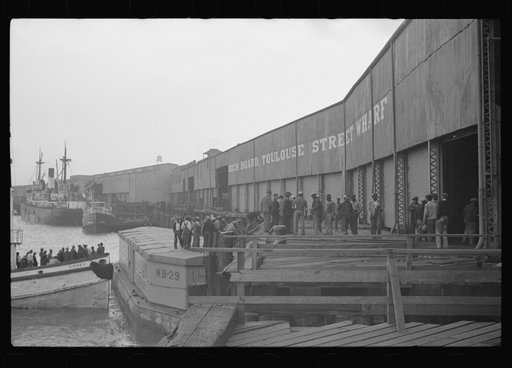Bringing in scabs, New Orleans, Louisiana