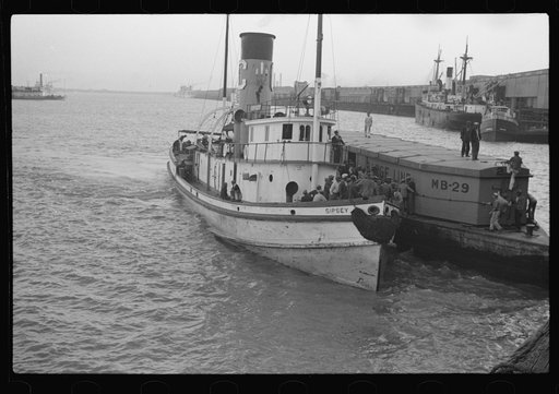 Bringing in scabs, New Orleans, Louisiana