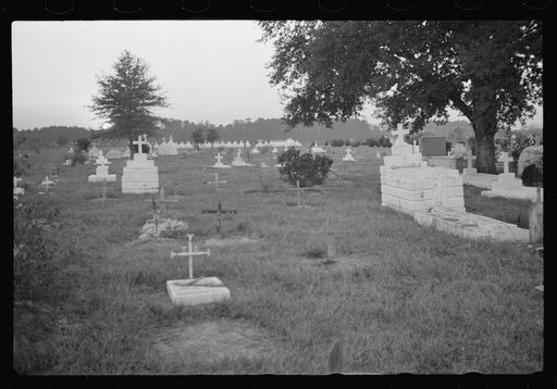 Untitled photo, possibly related to: Italian cemetery, Independence, Louisiana