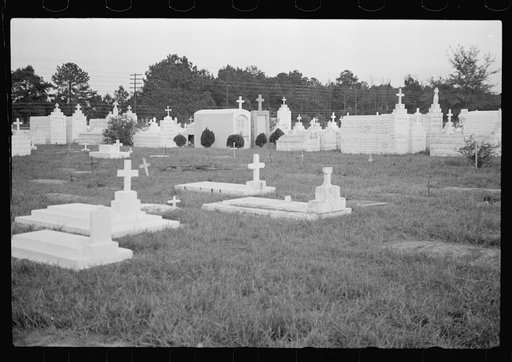 Untitled photo, possibly related to: Italian cemetery, Independence, Louisiana