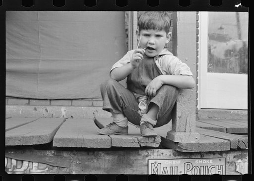 Young resident of Omar, West Virginia