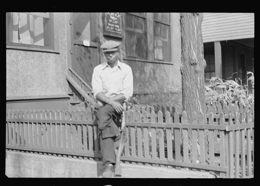 Untitled photo, possibly related to: Young resident of Omar, West Virginia