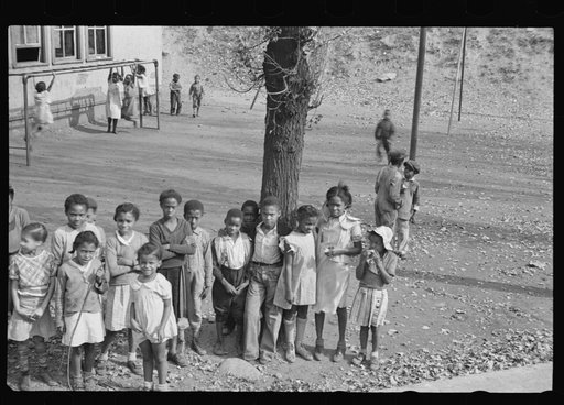 Untitled photo, possibly related to: Negro schoolchildren, Omar, West Virginia