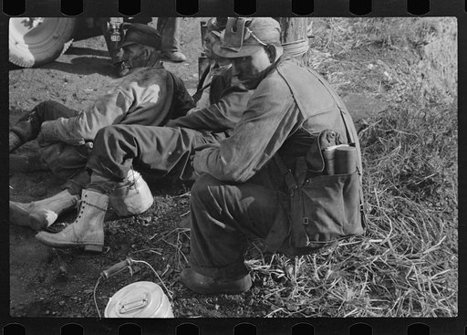 Untitled photo, possibly related to: Group of coal miners, Williamson, West Virginia