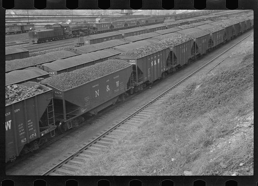 Railroad yards at Williamson, West Virginia