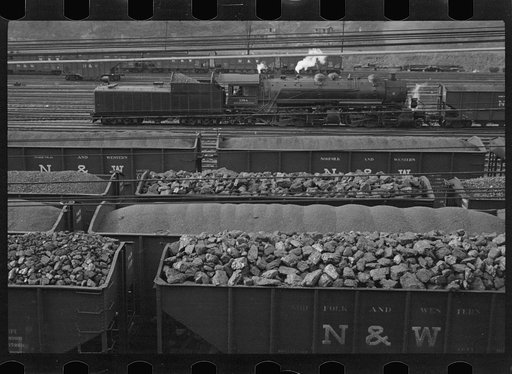 Railroad yards at Williamson, West Virginia